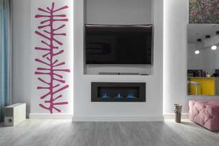 Апартаменты Sky Lux Apartments Клайпеда Улучшенные апартаменты с сауной-11