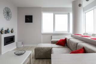 Апартаменты Sky Lux Apartments Клайпеда Улучшенные апартаменты с сауной-54